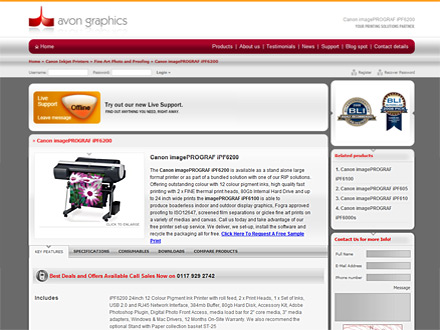 avon graphic supplies