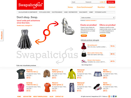 swapalicious web design